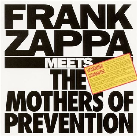 The Mothers Frank Zappa - Frank zappa meets the mothers of prevention (CD) - Velvet Music