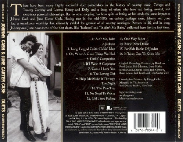 Johnny With June Carter Cash Cash - Duets (CD)