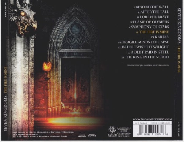 Seven Kingdoms - Fire is mine (CD) - Velvet Music