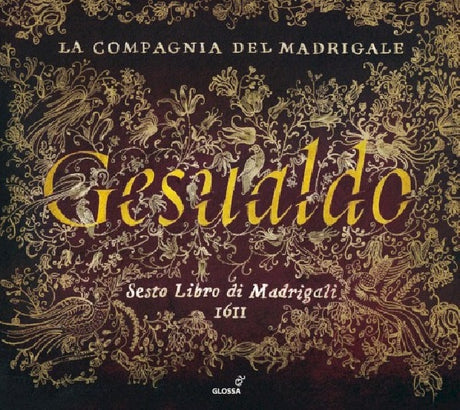 C. Gesualdo - Sesto un libro di madrigali 1611 (CD) - Velvet Music
