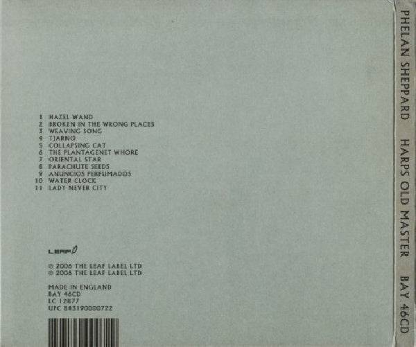 Phelan Sheppard - Harpes de maître (CD)