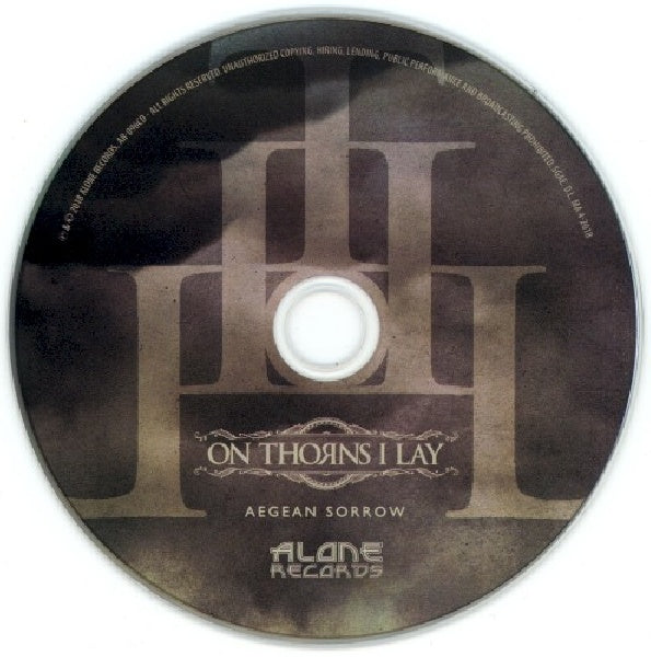 On Thorns I Lay - Aegean sorrow (CD) - Velvet Music