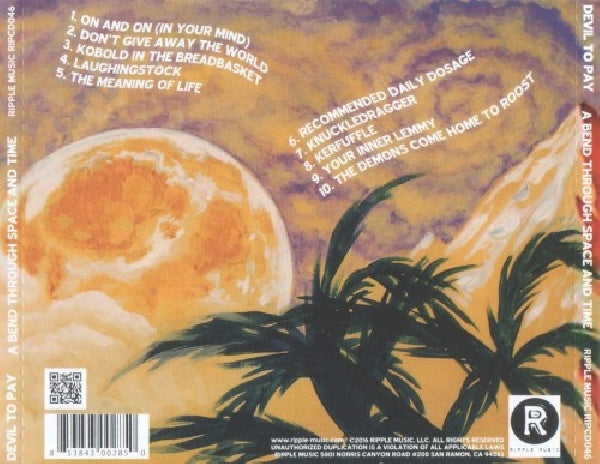 Devil To Pay - A bend through space and time (CD)