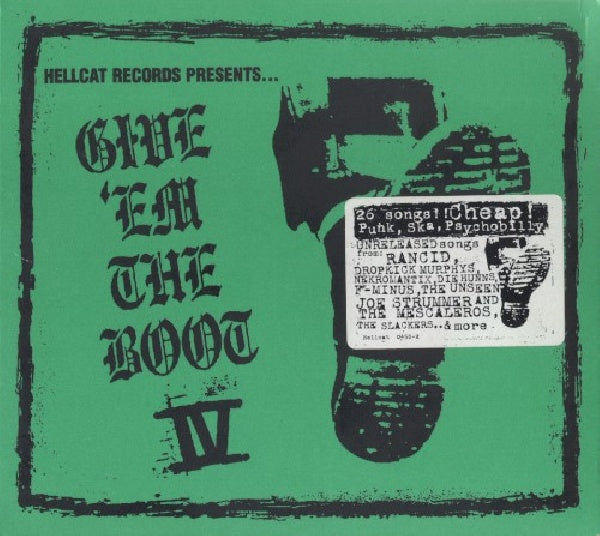 V/A (Various Artists) - Give 'em the boot vol.4 (CD)