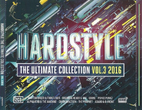 V/A (Various Artists) - Hardstyle the ultimate collection vol 3 -2016- (CD) - Velvet Music