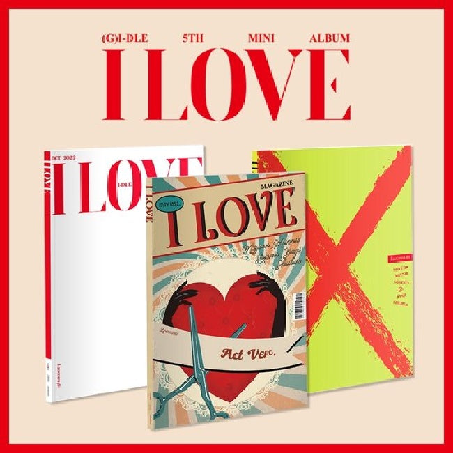 G I-dle - I love (CD) - Velvet Music
