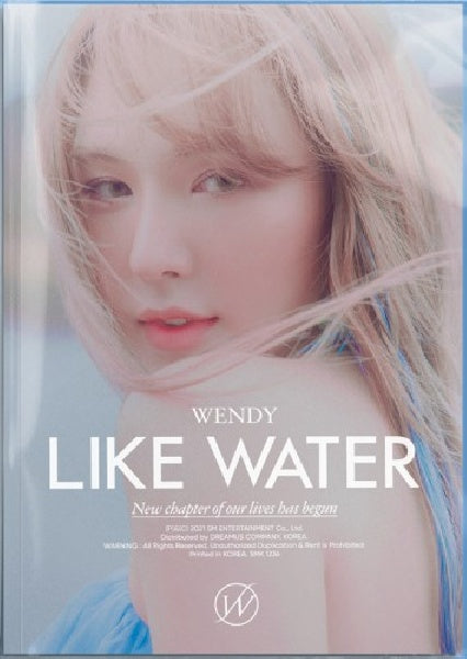 Wendy - Like water (photobook version) (CD) - Velvet Music