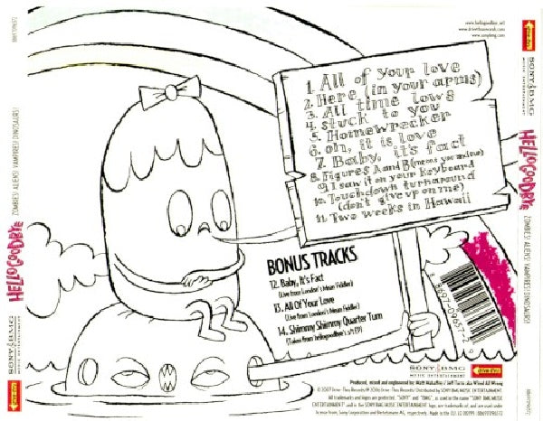 Hello Goodbye - Zombies!aliens!vampires!. (CD)