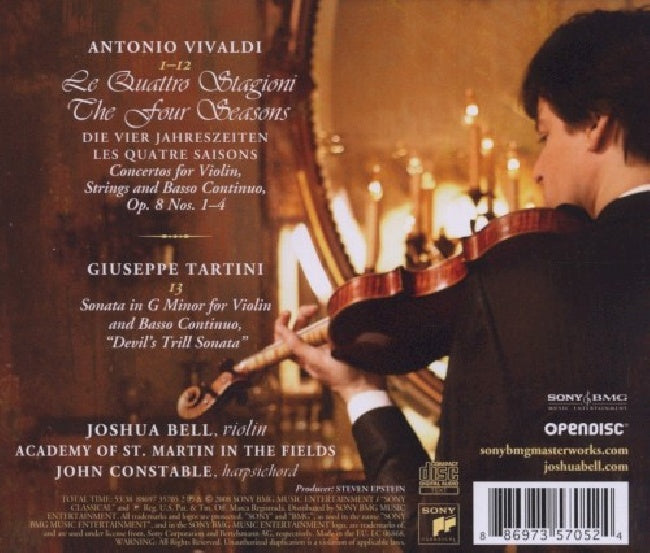 Joshua Bell - Vivaldi: Les quatre saisons (CD)