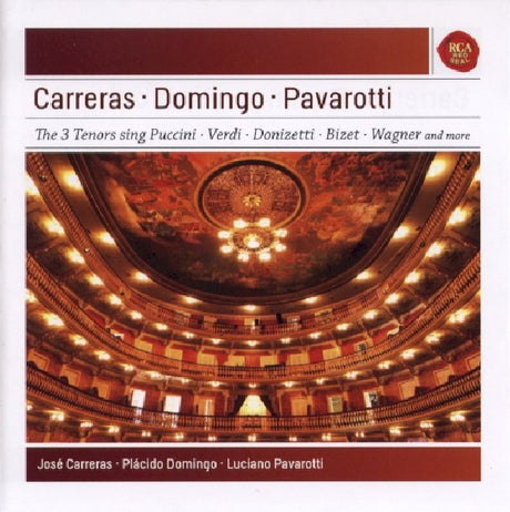 Various - Pavarotti - Domingo - Carreras: the best of the 3 tenors - sony classical masters (CD)