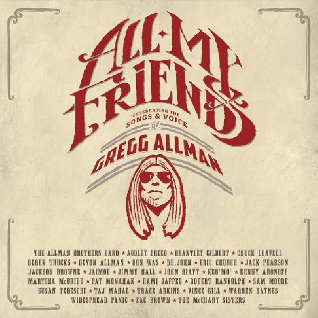 Gregg Allman - All my friends (CD) - Velvet Music