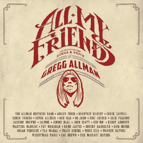 Gregg Allman - All my friends (CD) - Velvet Music