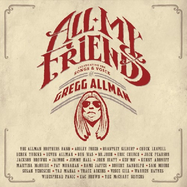 Gregg Allman - All my friends (CD) - Velvet Music