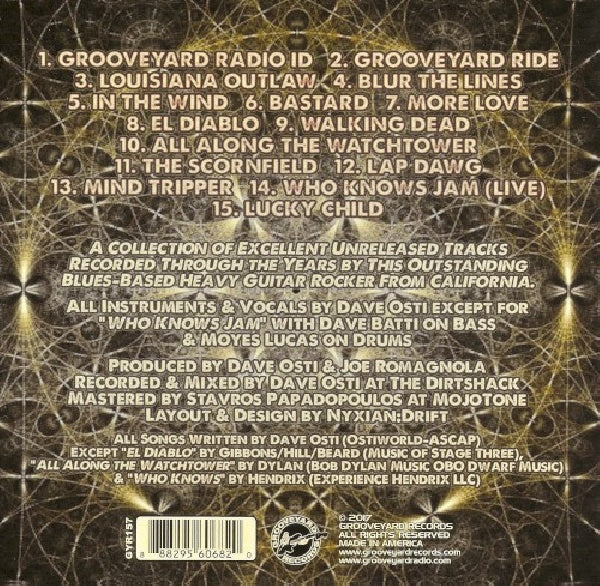 Dirty Dave Osti - Rare tracks (CD) - Velvet Music