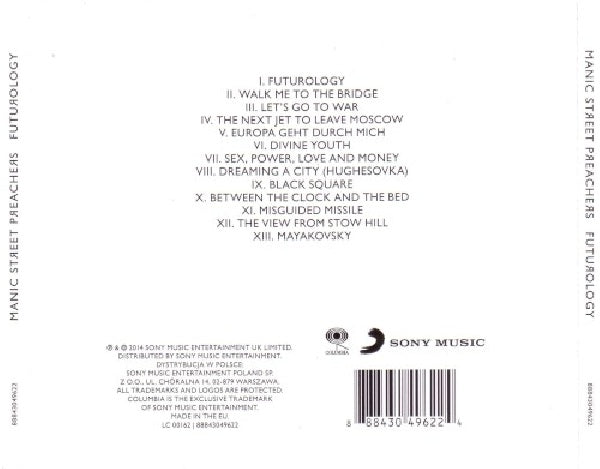 Manic Street Preachers - Futurology (CD) - Velvet Music