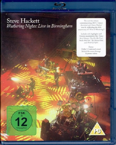 Steve Hackett - Wuthering nights: live in birmingham (blu ray movie) - Velvet Music