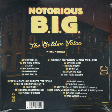 Notorious B.I.G. - The Golden Voice (Instrumentals) (tweedehands LP) - Velvet Music