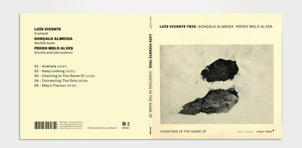 Luís Vicente Trio, Gonçalo Almeida, Pedro Melo Alves - Chanting In The Name Of (second hand CD)