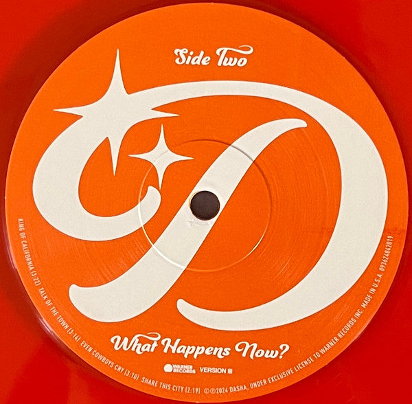 Dasha (25) - What Happens Now? (LP) - Velvet Music