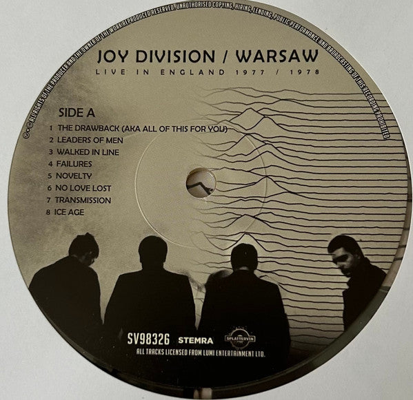 Joy Division / Warsaw (3) - Live in England 1977 / 1978 (LP)