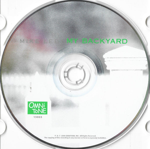 Mike Lee (11) - My Backyard (tweedehands CD) - Velvet Music
