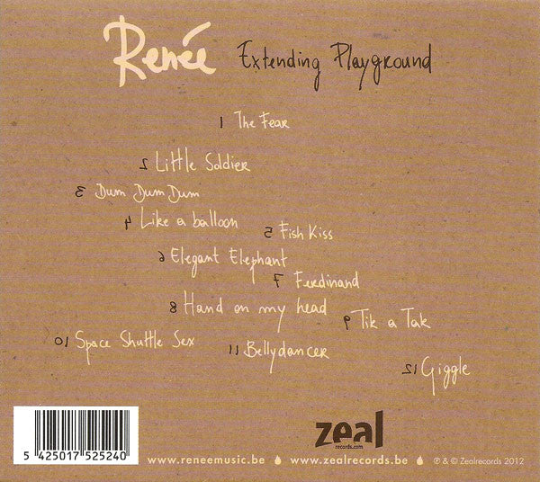 Renée (5) - Extending Playground (tweedehands CD) - Velvet Music