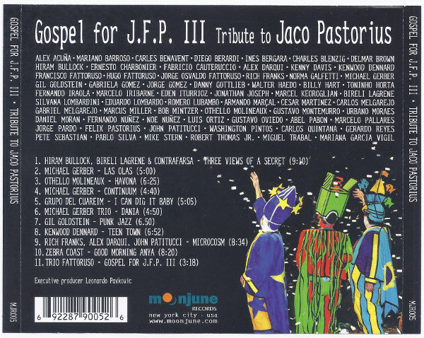 Various - Gospel For J.F.P. III. Tribute To Jaco Pastorius (CD d'occasion)
