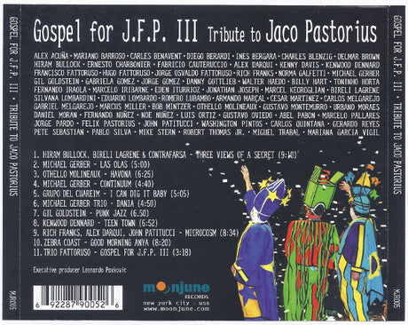 Various - Gospel For JFP III. Tribute To Jaco Pastorius (second hand CD)