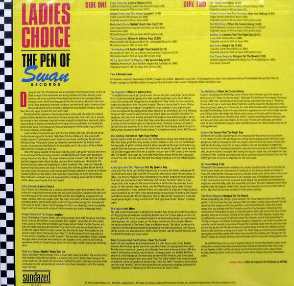 Various - Ladies Choice: The Pen Of Swan Records (LP) - Velvet Music