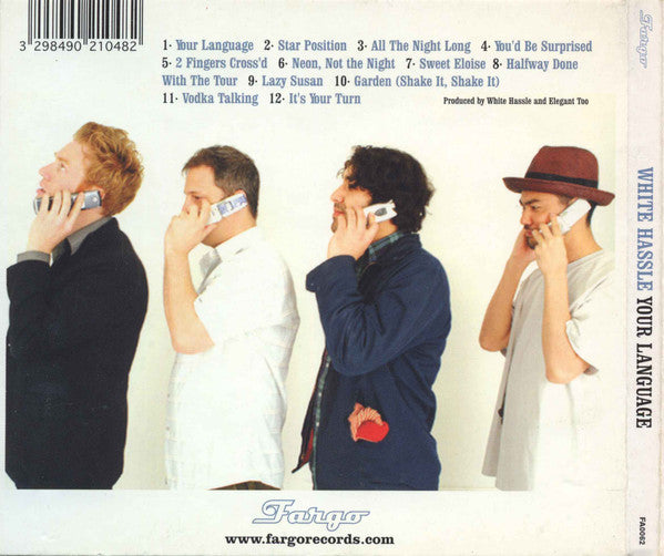 White Hassle - Your Language (tweedehands CD) - Velvet Music