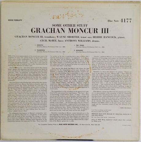 Grachan Moncur III - Some Other Stuff (tweedehands LP) - Velvet Music