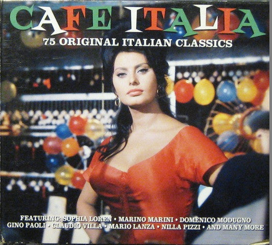 Various - Cafe Italia - 75 Original Italian Classics (CD) - Velvet Music