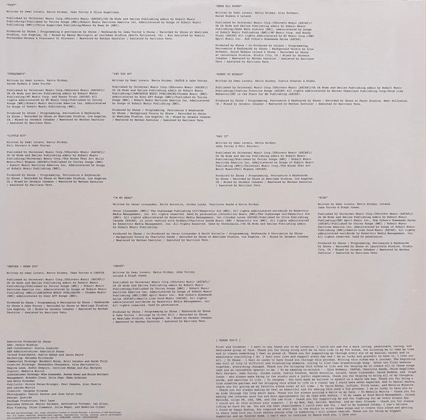Demi Lovato - It’s Not That Deep (Indie Exclusive SIGNED Ivory LP coloured LP) - Velvet Music
