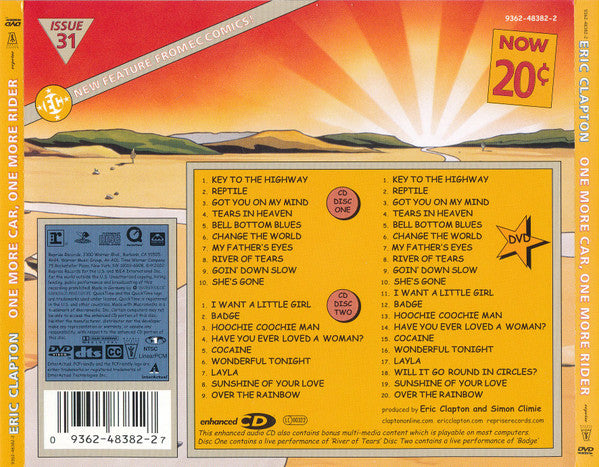 Eric Clapton - One More Car, One More Rider (tweedehands CD) - Velvet Music