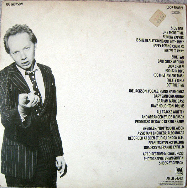 Joe Jackson - Look Sharp! (tweedehands LP) - Velvet Music