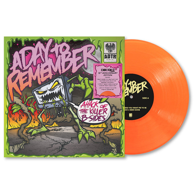 A Day To Remember - Attack Of The Killer B-Sides (15th Anniversary Edition) (10-inch) - Velvet Music