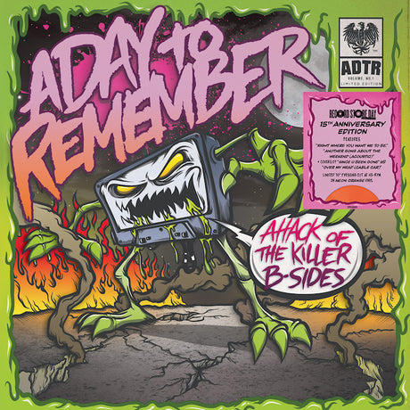 A Day To Remember - Attack Of The Killer B-Sides (15th Anniversary Edition) (10-inch) - Velvet Music