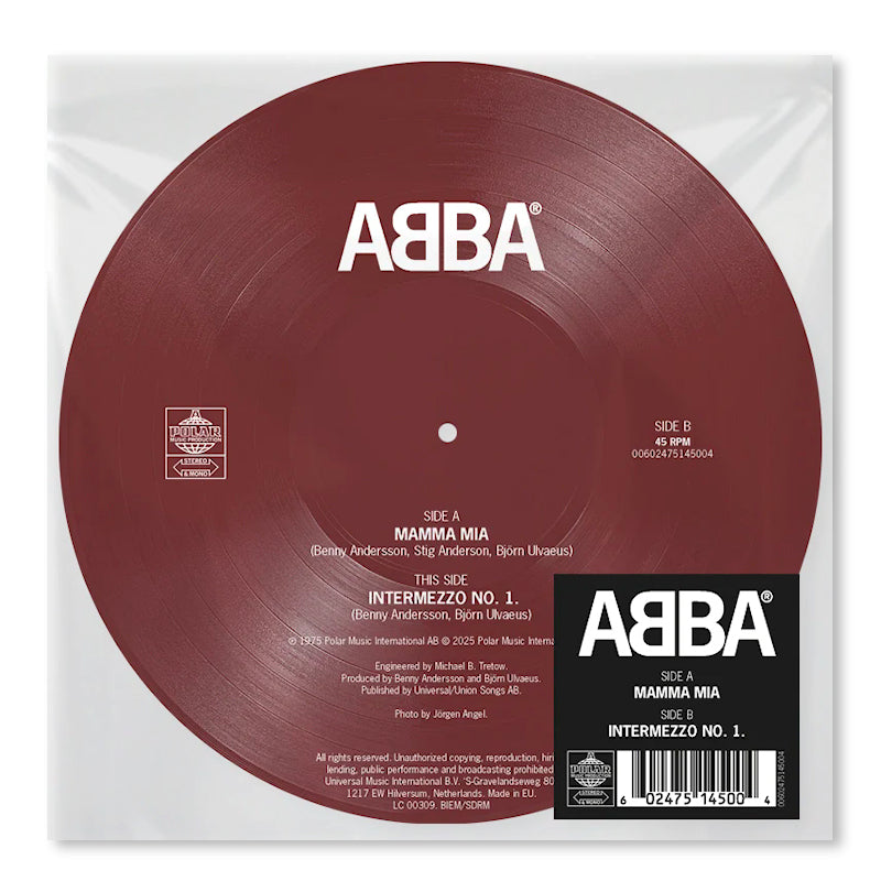 Abba - Mamma mia / intermezzo no.1 (single 7 pouces)