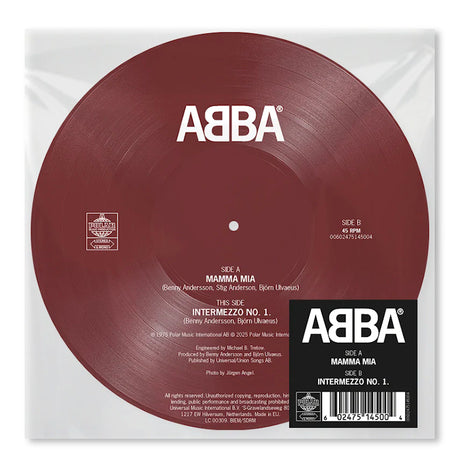 Abba - Mamma mia / intermezzo no.1 (single 7 pouces)