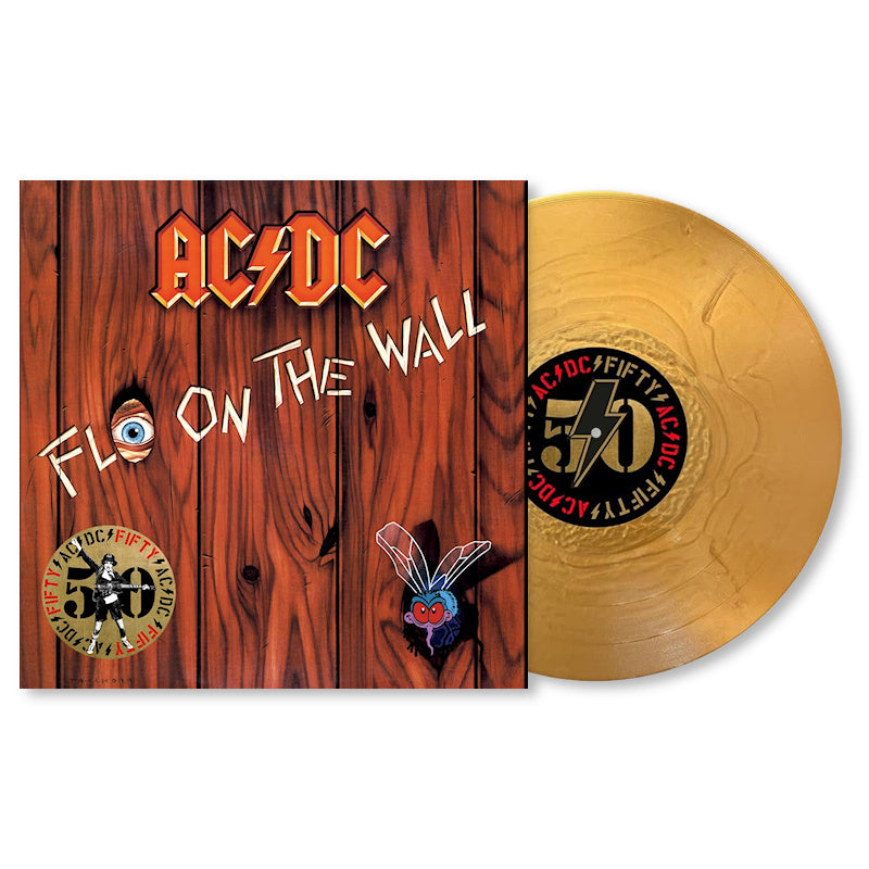 AC/DC - Fly on the wall (50th anniversary gold color vinyl) (LP) - Velvet Music