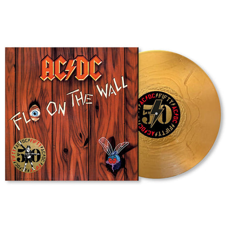 AC/DC - Fly on the wall (50th anniversary gold color vinyl) (LP) - Velvet Music