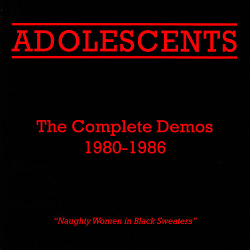 Adolescents - Complete demos 1980-1986 (LP) - Velvet Music