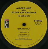 Albert King with Stevie Ray Vaughan - In session (LP) - Velvet Music