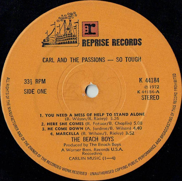 Beach Boys, The - Carl And The Passions – "So Tough" (tweedehands LP) - Velvet Music