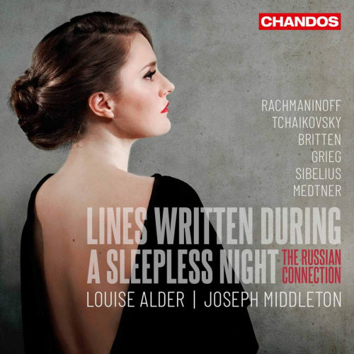 Louise Alder / Joseph Middleton - Lines written during a sleepless night (CD) - Velvet Music