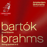Amsterdam Sinfonietta - Bartok/brahms: divertimento/string quintet in g (CD) - Velvet Music