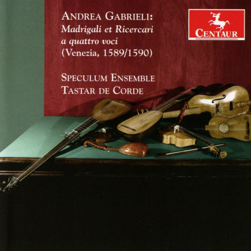 A. Gabrieli - Madrigali et ricercari a quattro voci (CD) - Velvet Music