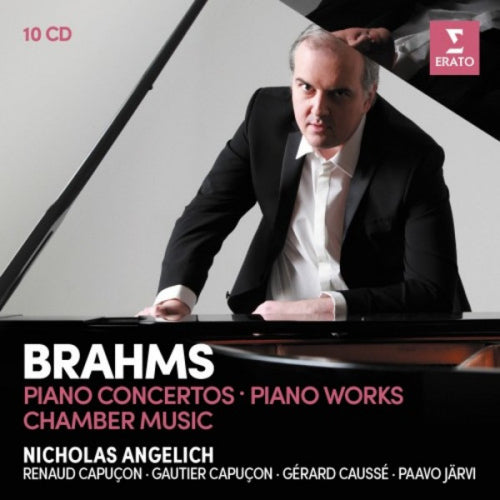 Johannes Brahms - Concertos pour piano/œuvres pour piano/musique de chambre (CD)