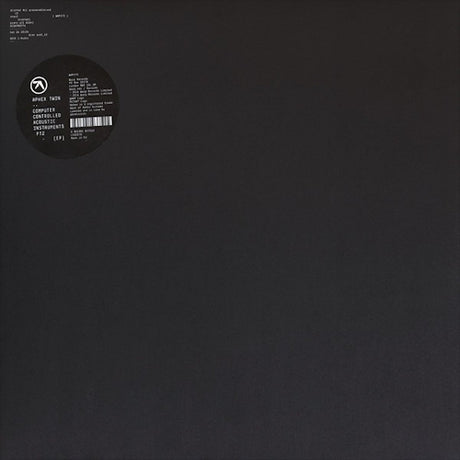 Aphex Twin - Computer controlled acoustic instruments pt2 (12-inch maxi-single) - Velvet Music