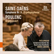 Iveta Apkalna - Saint-saens/poulenc: symphonie nr. 3/orgelkonzert (CD) - Velvet Music